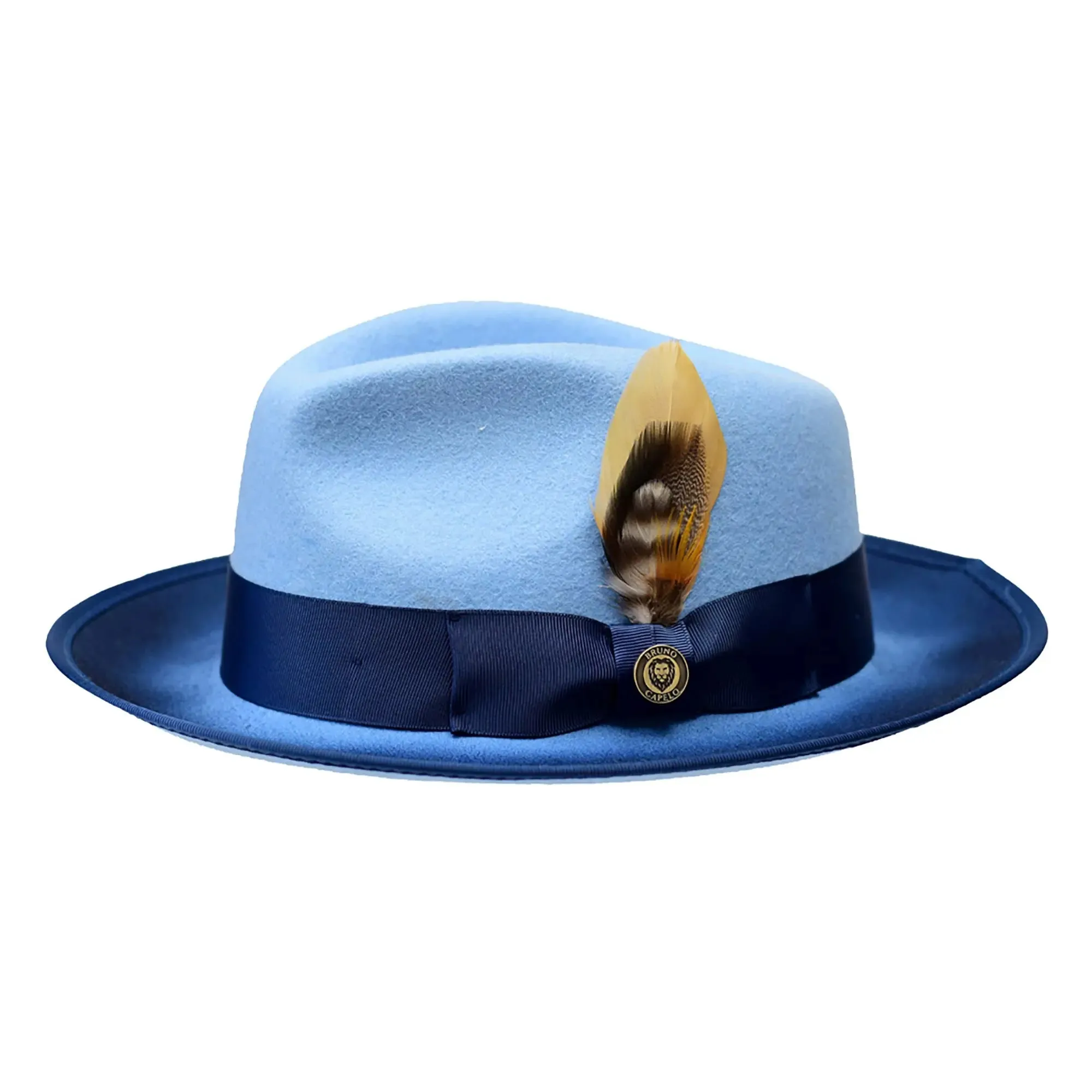 Bruno Capelo New Yorker Wool Felt Fedora Hat Accessories_Bruno Capelo_Hats