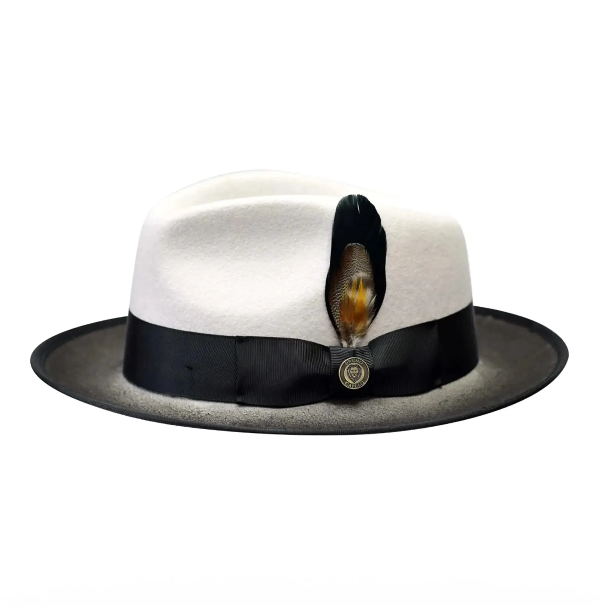 Bruno Capelo New Yorker Wool Felt Fedora Hat Accessories_Bruno Capelo_Hats