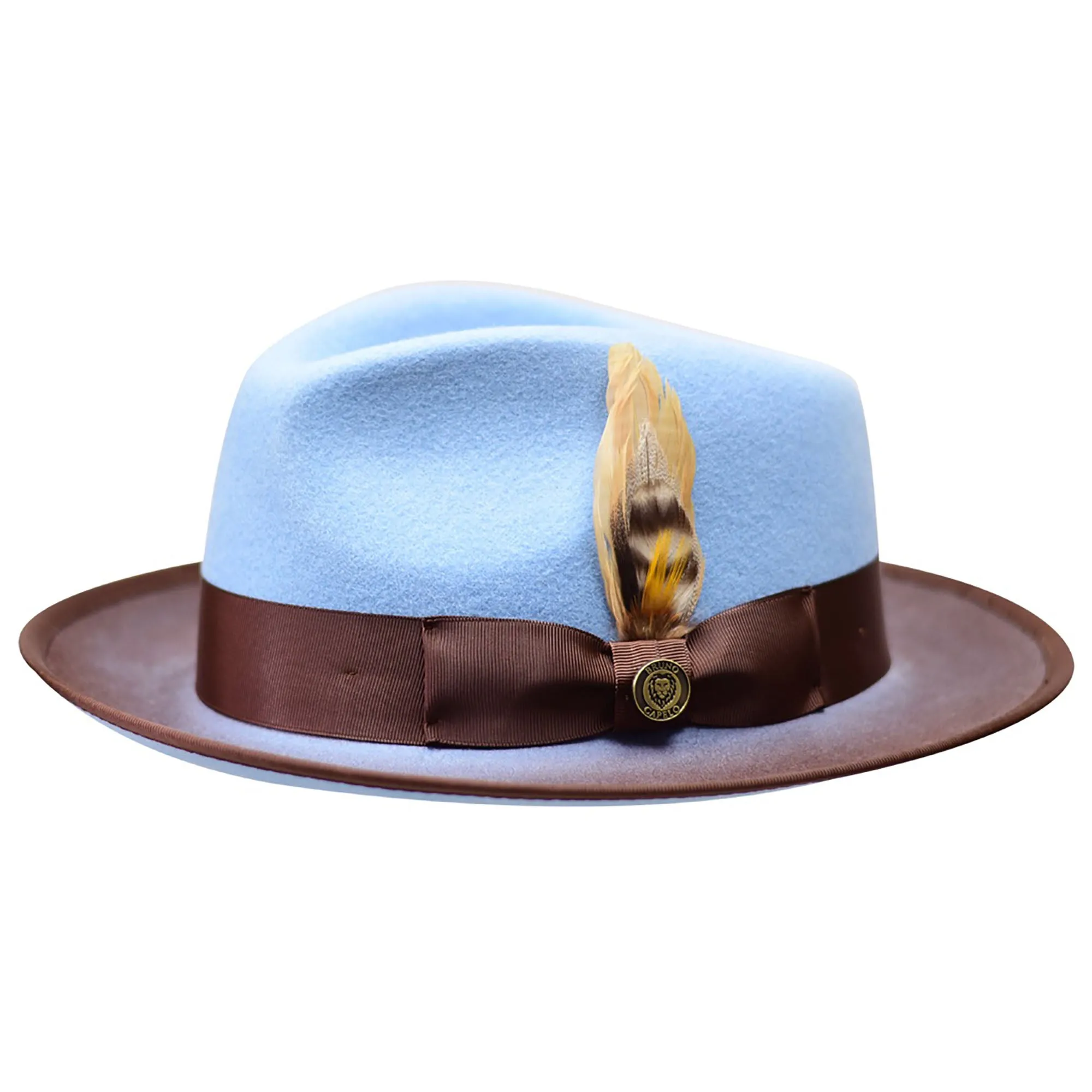 Bruno Capelo New Yorker Wool Felt Fedora Hat Accessories_Bruno Capelo_Hats