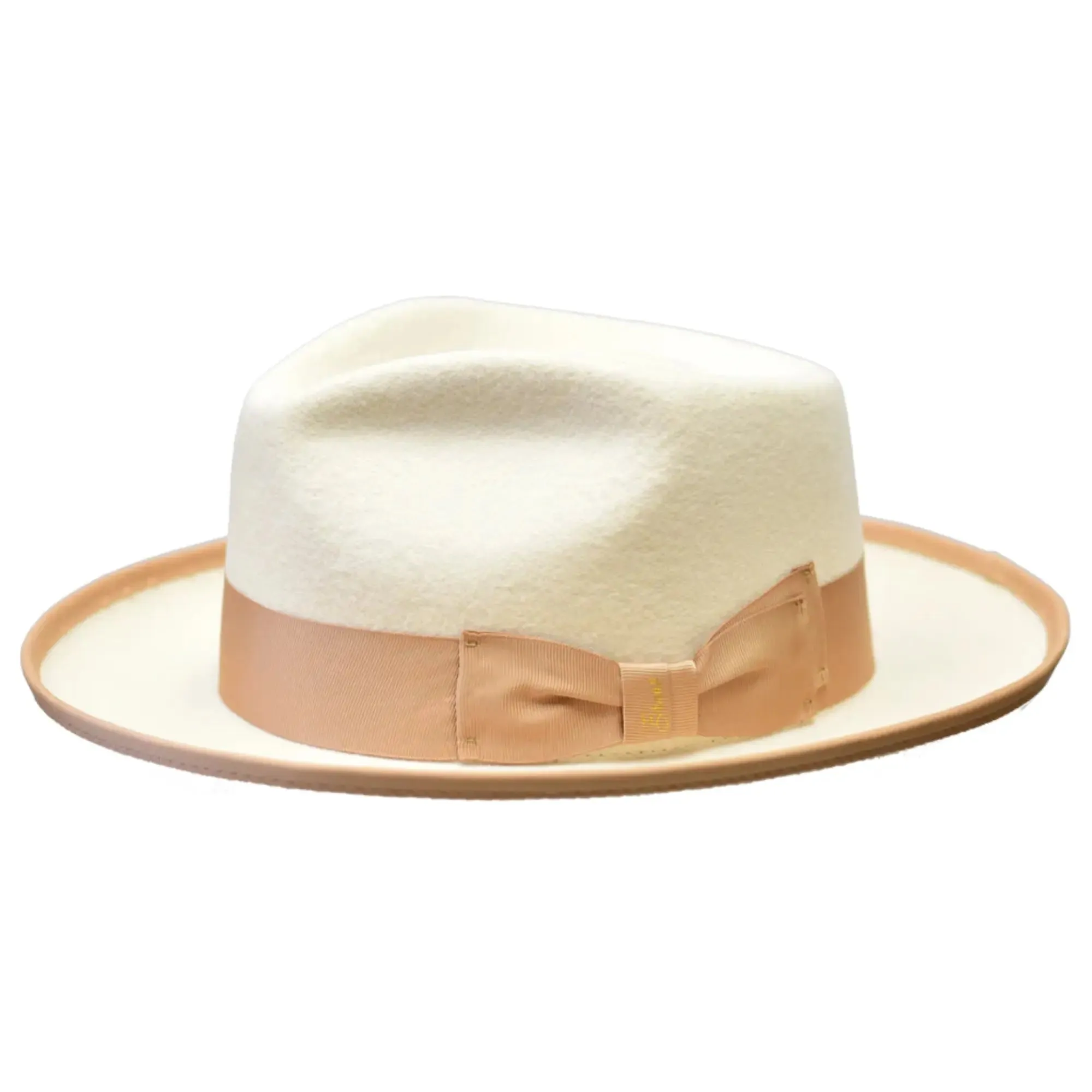 Bruno Capelo Night Hawk Wool Teardrop Crown Fedora Accessories_Bruno Capelo_Hats