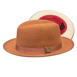 Bruno Capelo Princeton Color Bottom Center Dent Wool Fedora Accessories_Bruno Capelo_Hats