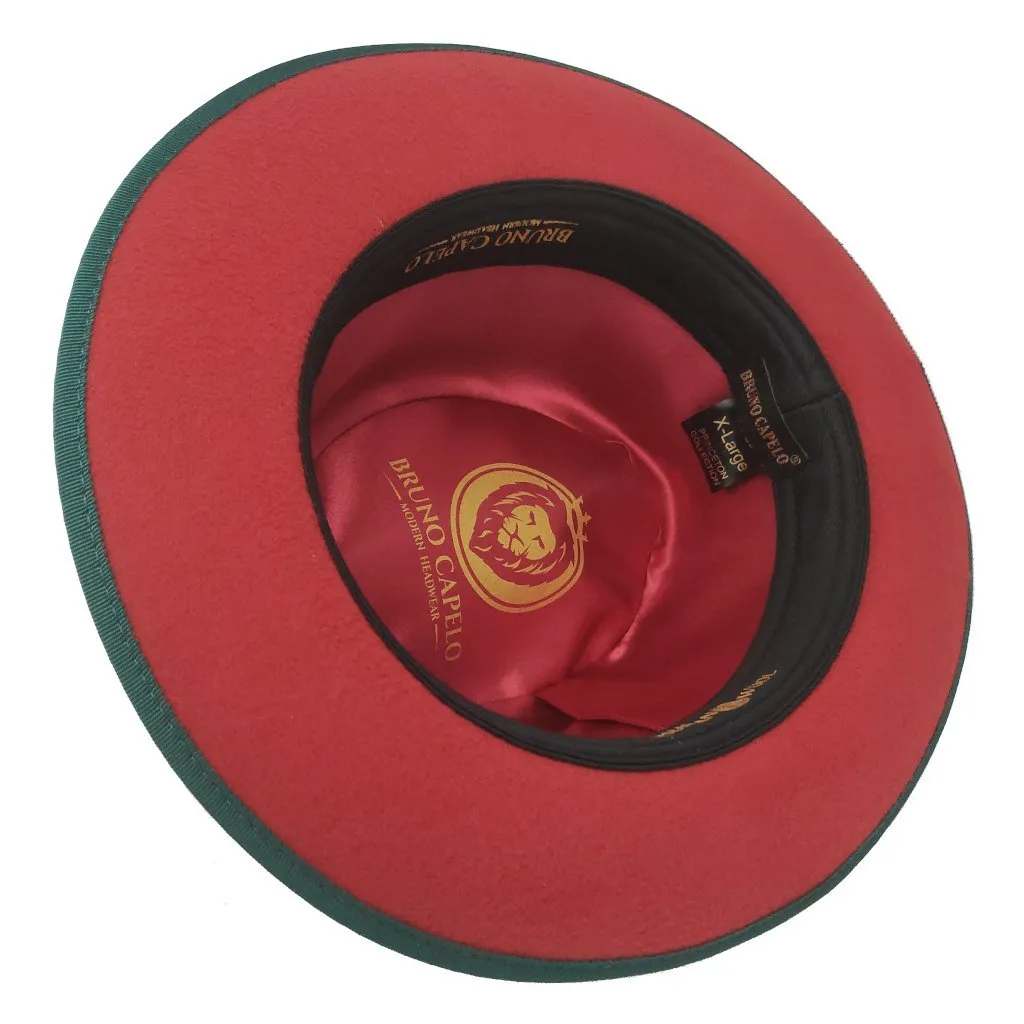 Bruno Capelo Princeton Wool Red Bottom Hat Accessories_Bruno Capelo_Hats
