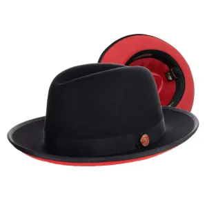 Bruno Capelo Princeton Wool Red Bottom Hat Accessories_Bruno Capelo_Hats