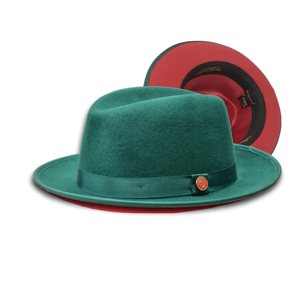 Bruno Capelo Princeton Wool Red Bottom Hat Accessories_Bruno Capelo_Hats