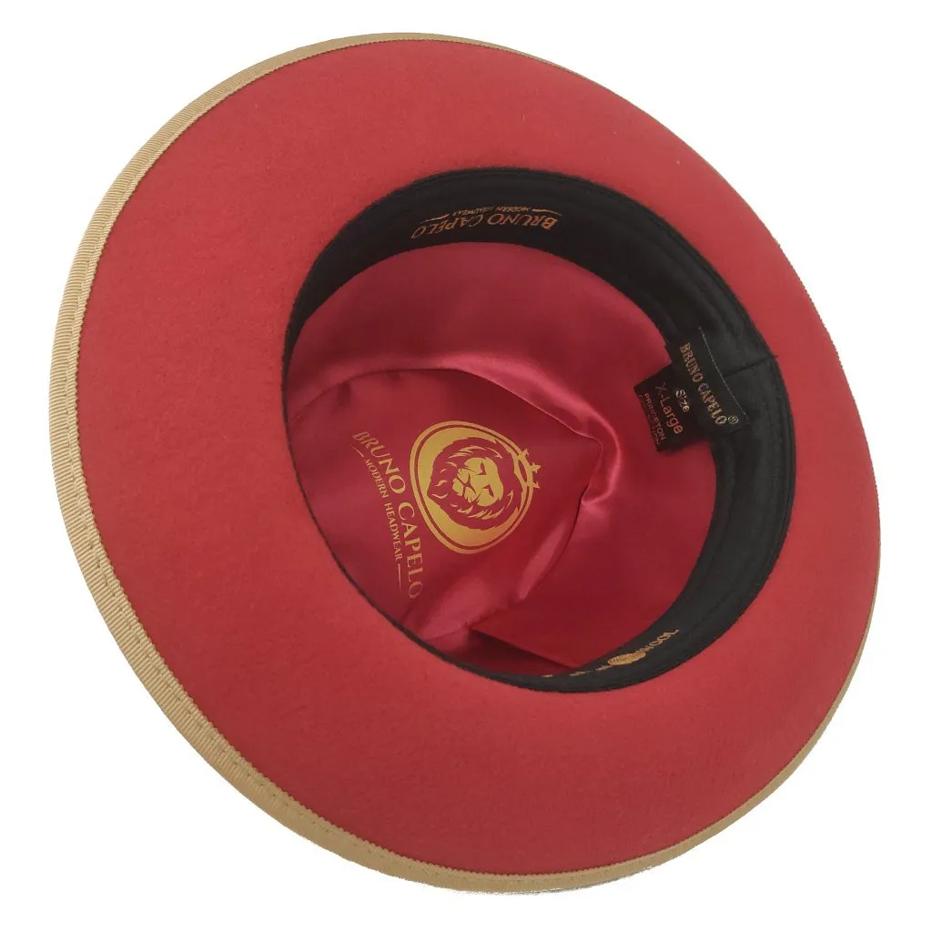 Bruno Capelo Princeton Wool Red Bottom Hat Accessories_Bruno Capelo_Hats