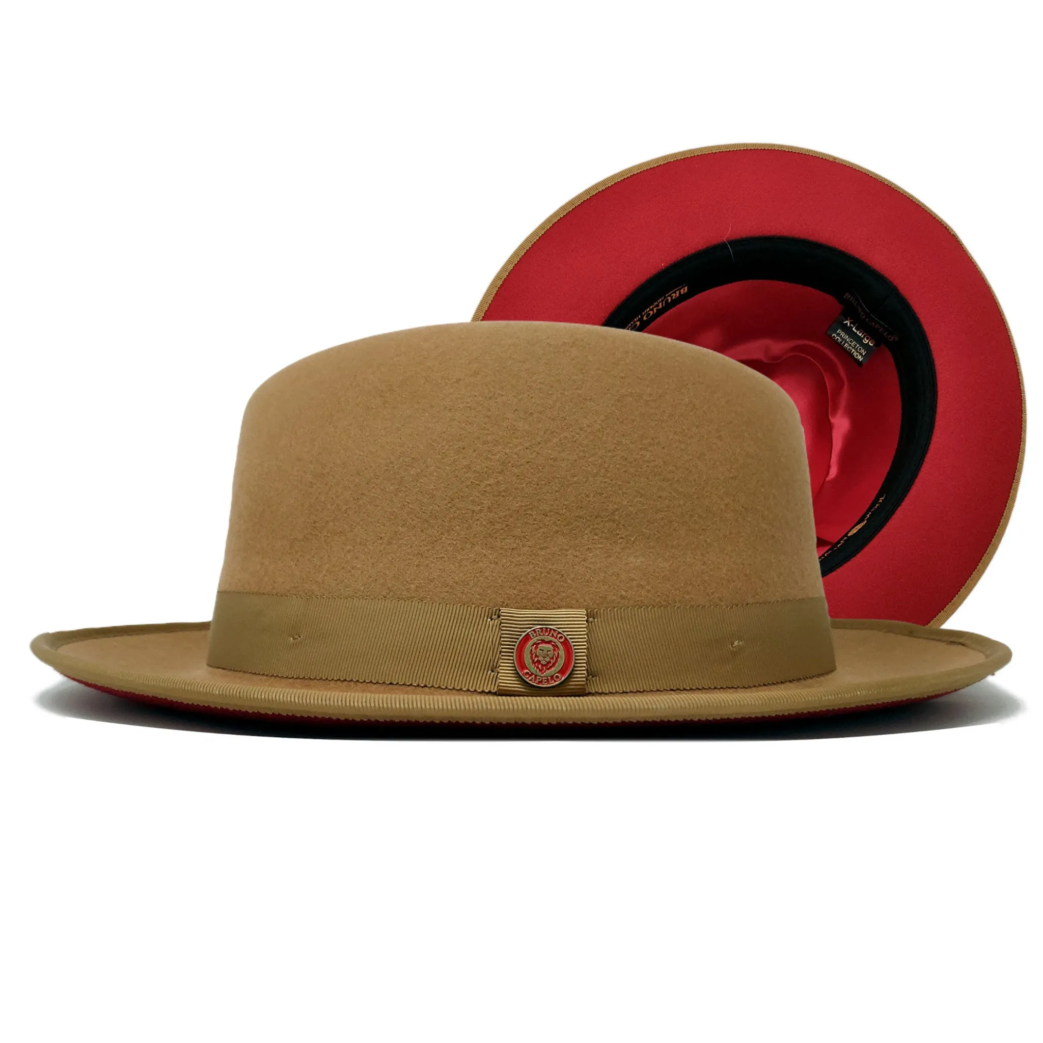 Bruno Capelo Princeton Wool Red Bottom Hat Accessories_Bruno Capelo_Hats
