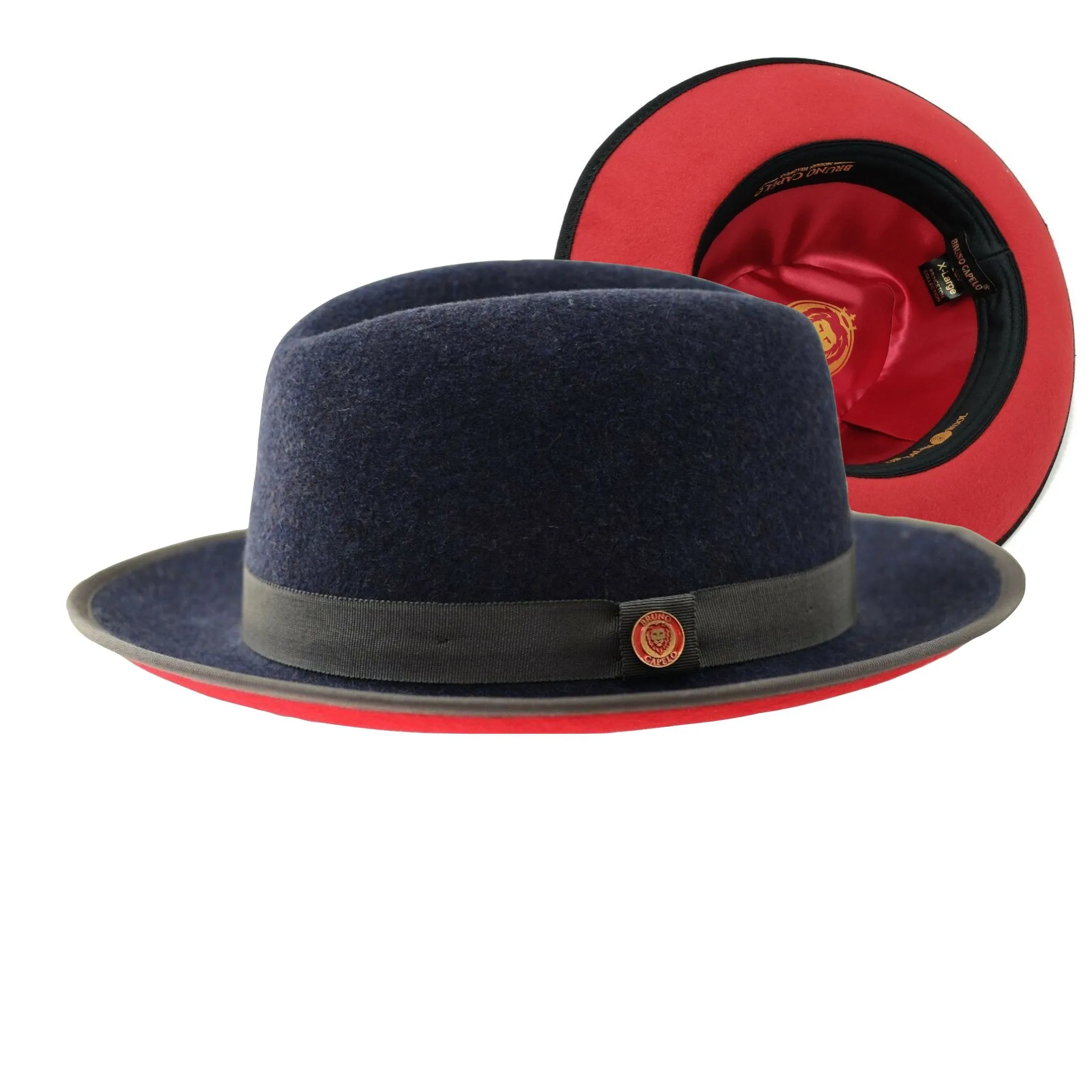 Bruno Capelo Princeton Wool Red Bottom Hat Accessories_Bruno Capelo_Hats