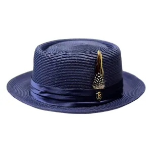 Bruno Capelo Rafaele Straw Pork Pie Accessories_Bruno Capelo_Hats
