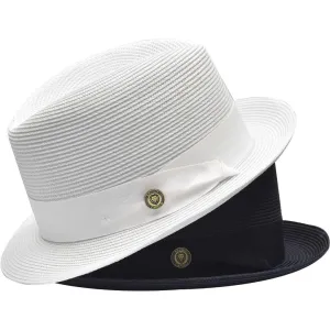 Bruno Capelo Romeo Center Dent Straw Trilby Hat Accessories_Bruno Capelo_Hats