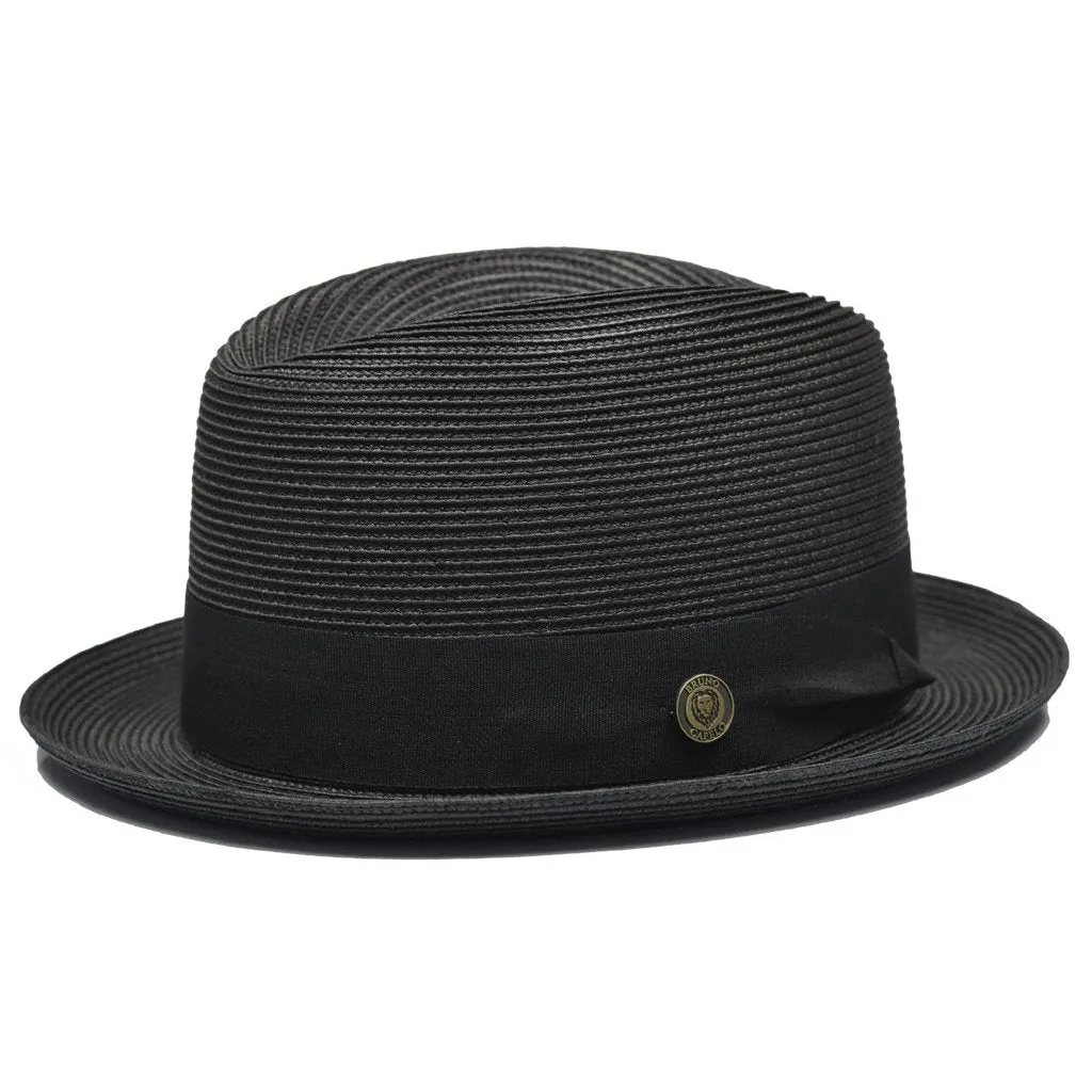 Bruno Capelo Romeo Center Dent Straw Trilby Hat Accessories_Bruno Capelo_Hats
