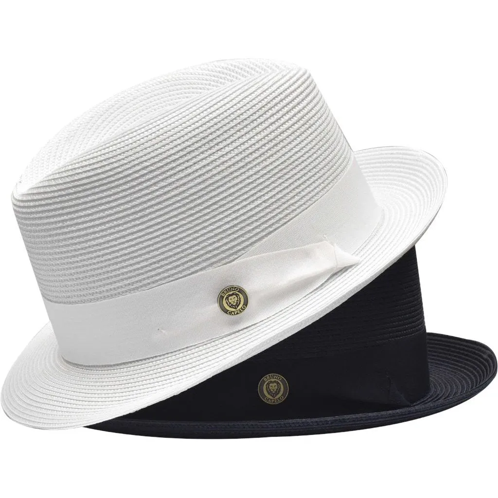 Bruno Capelo Romeo Center Dent Straw Trilby Hat Accessories_Bruno Capelo_Hats