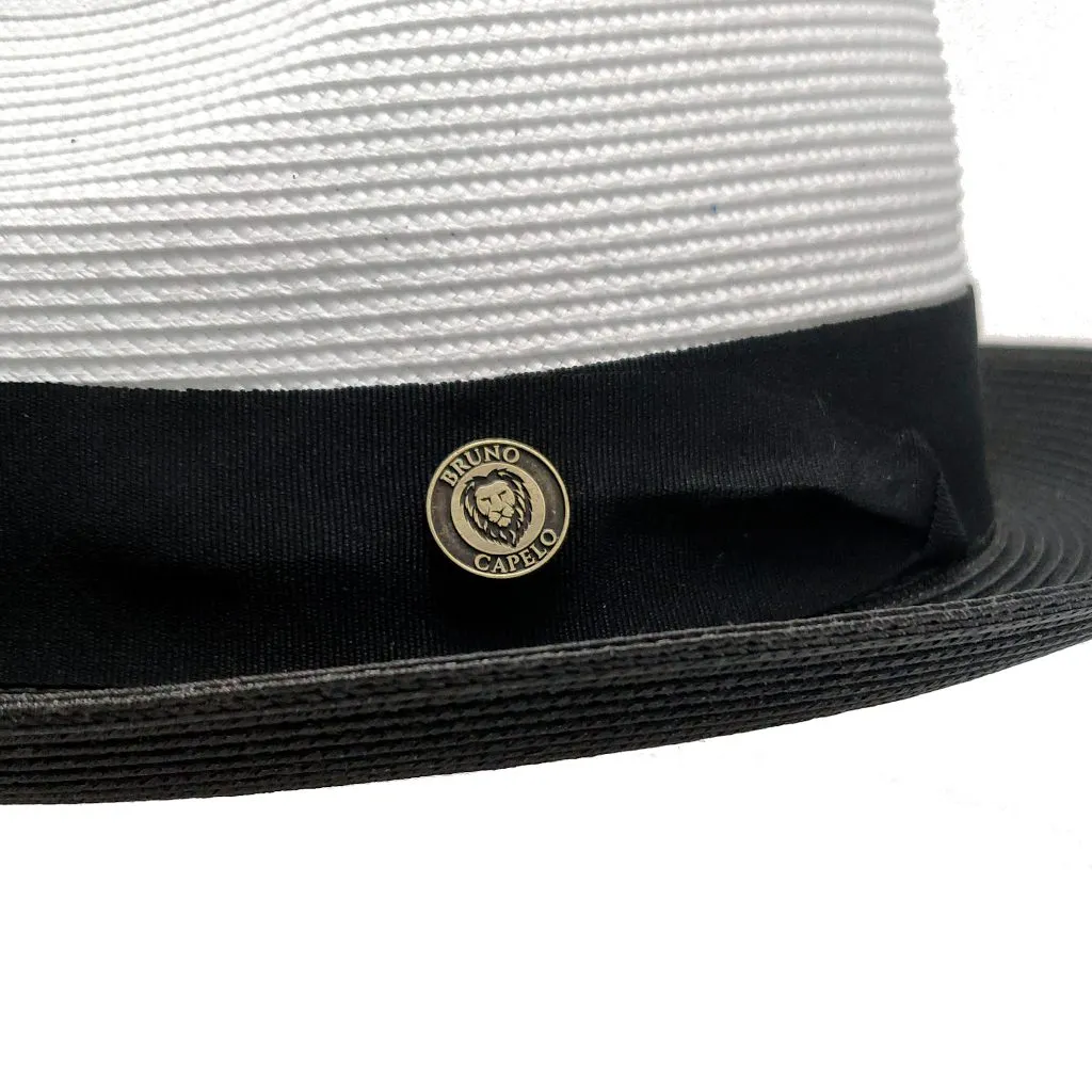 Bruno Capelo Salvatore Pinch Front Straw Fedora Accessories_Bruno Capelo_Hats