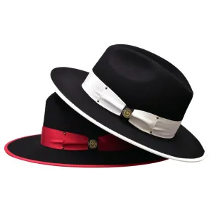 Bruno Capelo Urban Wide Brim Wool Fedora Accessories_Bruno Capelo_Hats