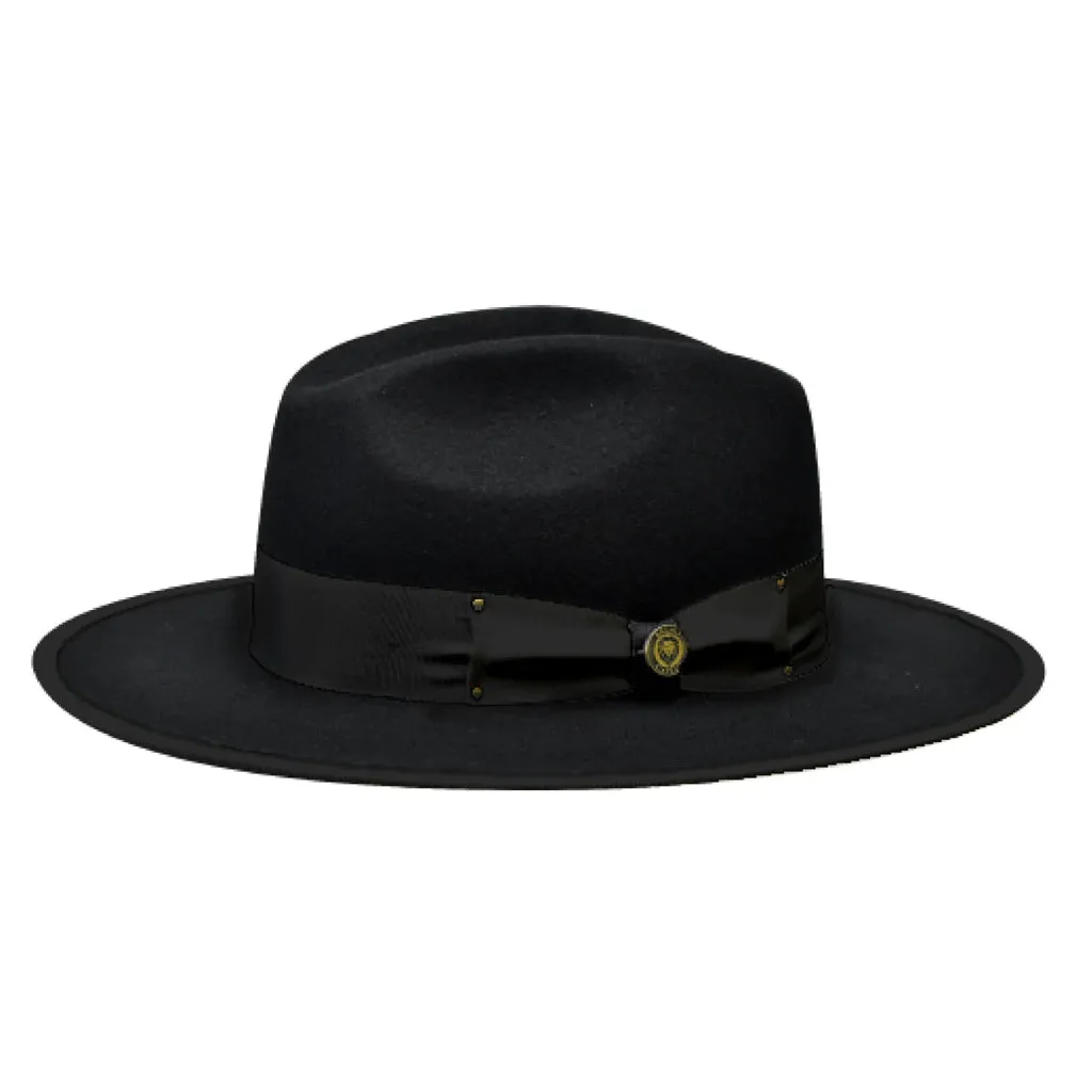 Bruno Capelo Urban Wide Brim Wool Fedora Accessories_Bruno Capelo_Hats