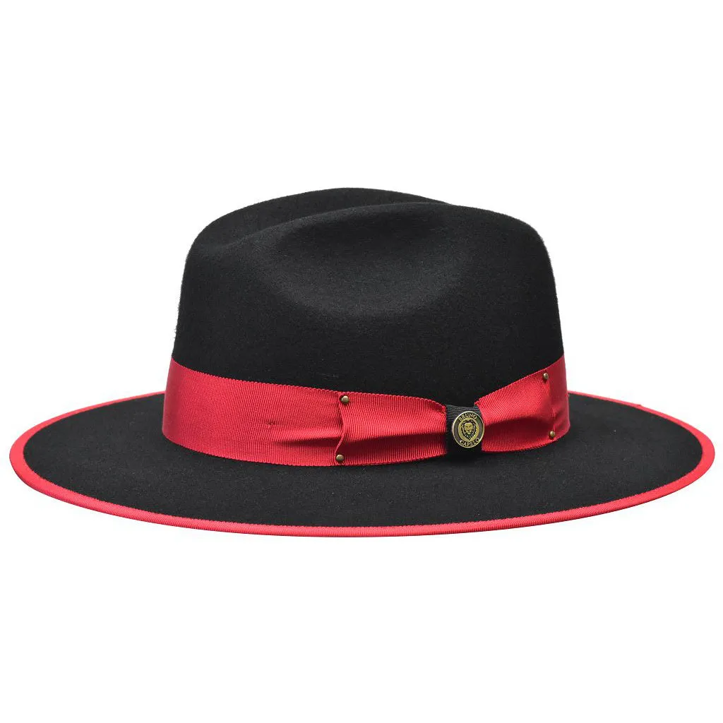 Bruno Capelo Urban Wide Brim Wool Fedora Accessories_Bruno Capelo_Hats