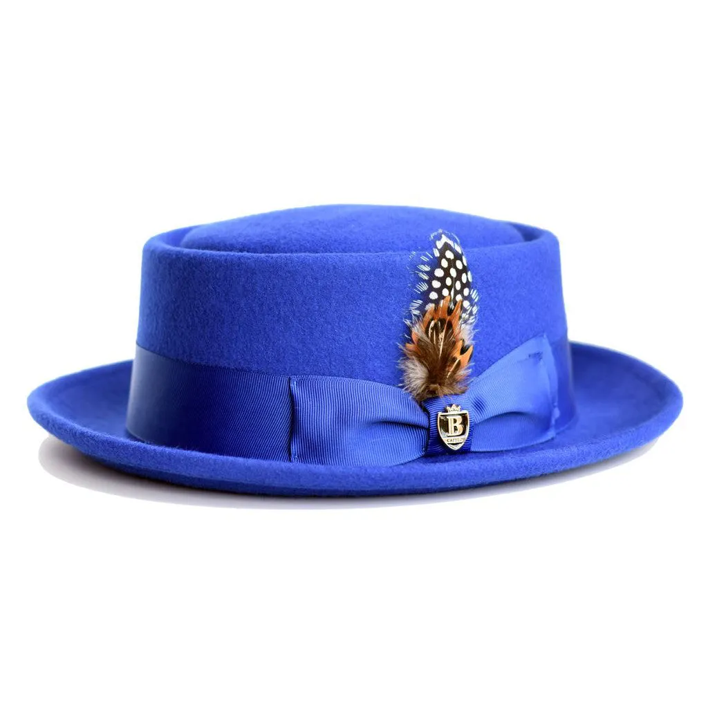 Bruno Capelo Wool Pork Pie Accessories_Bruno Capelo_Hats