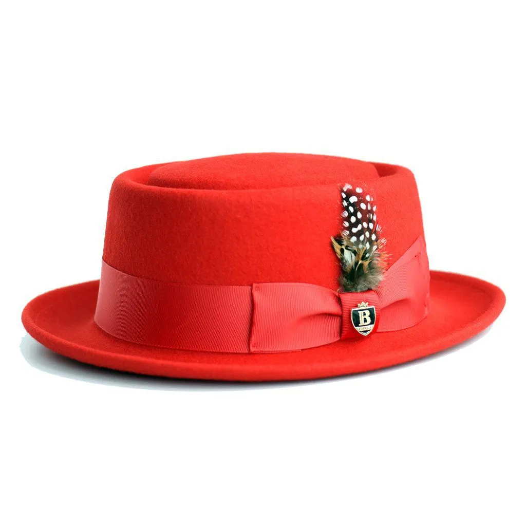 Bruno Capelo Wool Pork Pie Accessories_Bruno Capelo_Hats