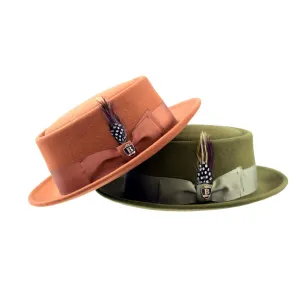 Bruno Capelo Wool Pork Pie Accessories_Bruno Capelo_Hats