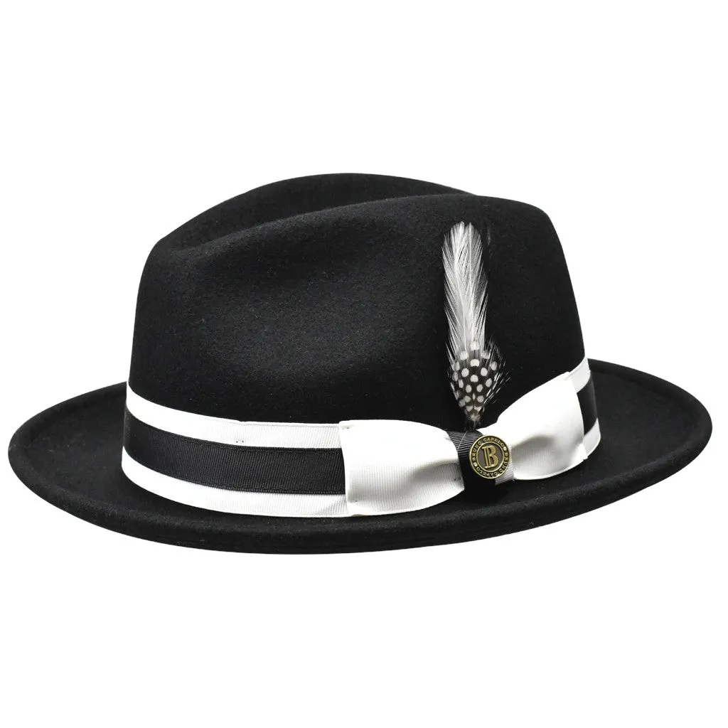 Bruno Capelo Zane Wool Fedora Accessories_Bruno Capelo_Hats