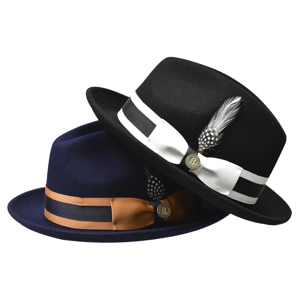 Bruno Capelo Zane Wool Fedora Accessories_Bruno Capelo_Hats