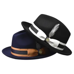Bruno Capelo Zane Wool Fedora Accessories_Bruno Capelo_Hats