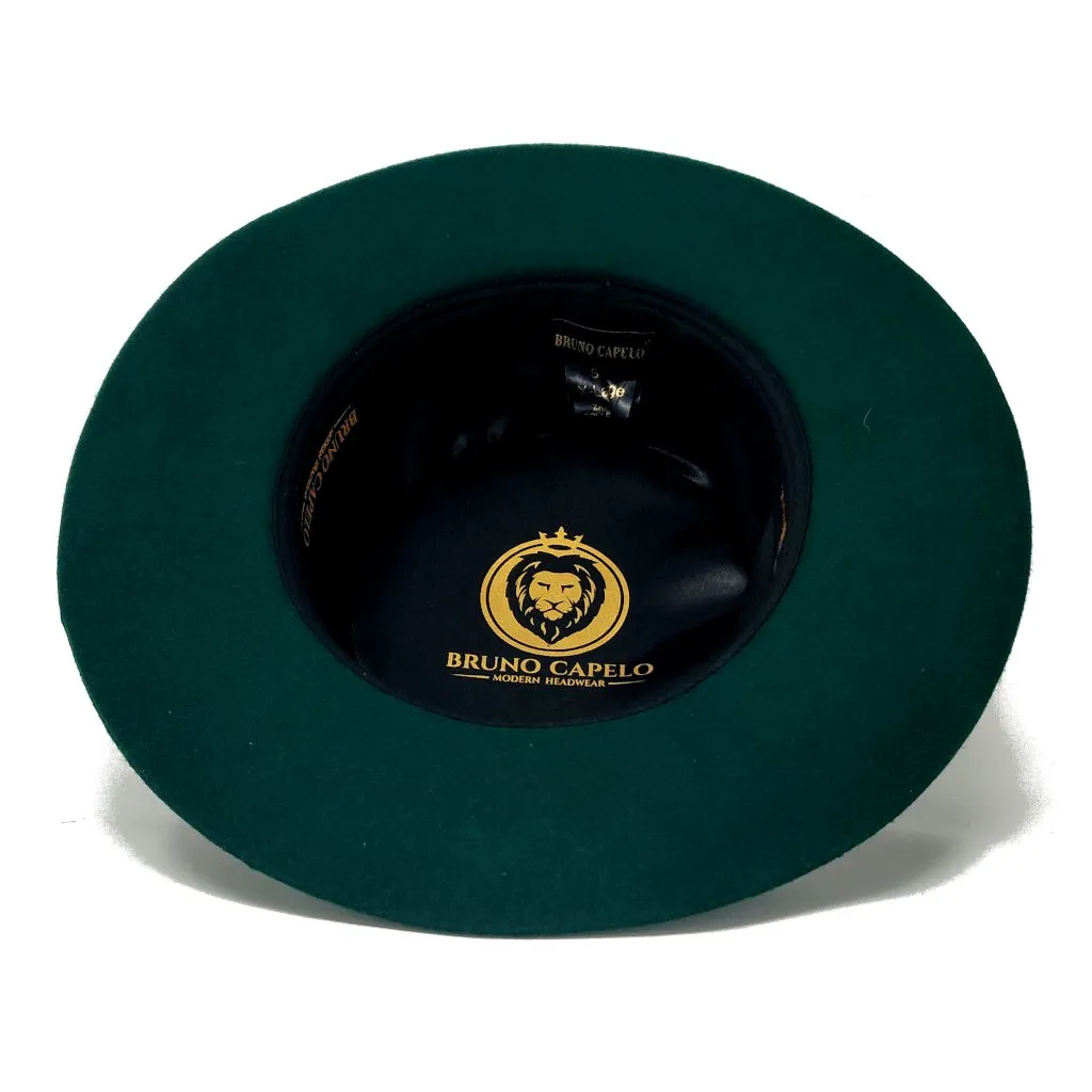 Bruno Capelo Zayden Wide Brim Wool Boater (Gaucho) Accessories_Bruno Capelo_Hats