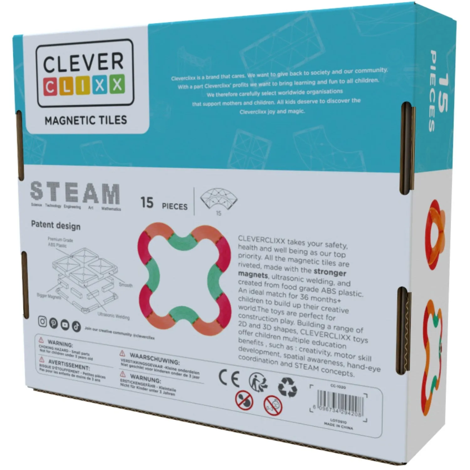 Cleverclixx Intense Racerbane Tilfjelseskurver Intense | 15 stykker