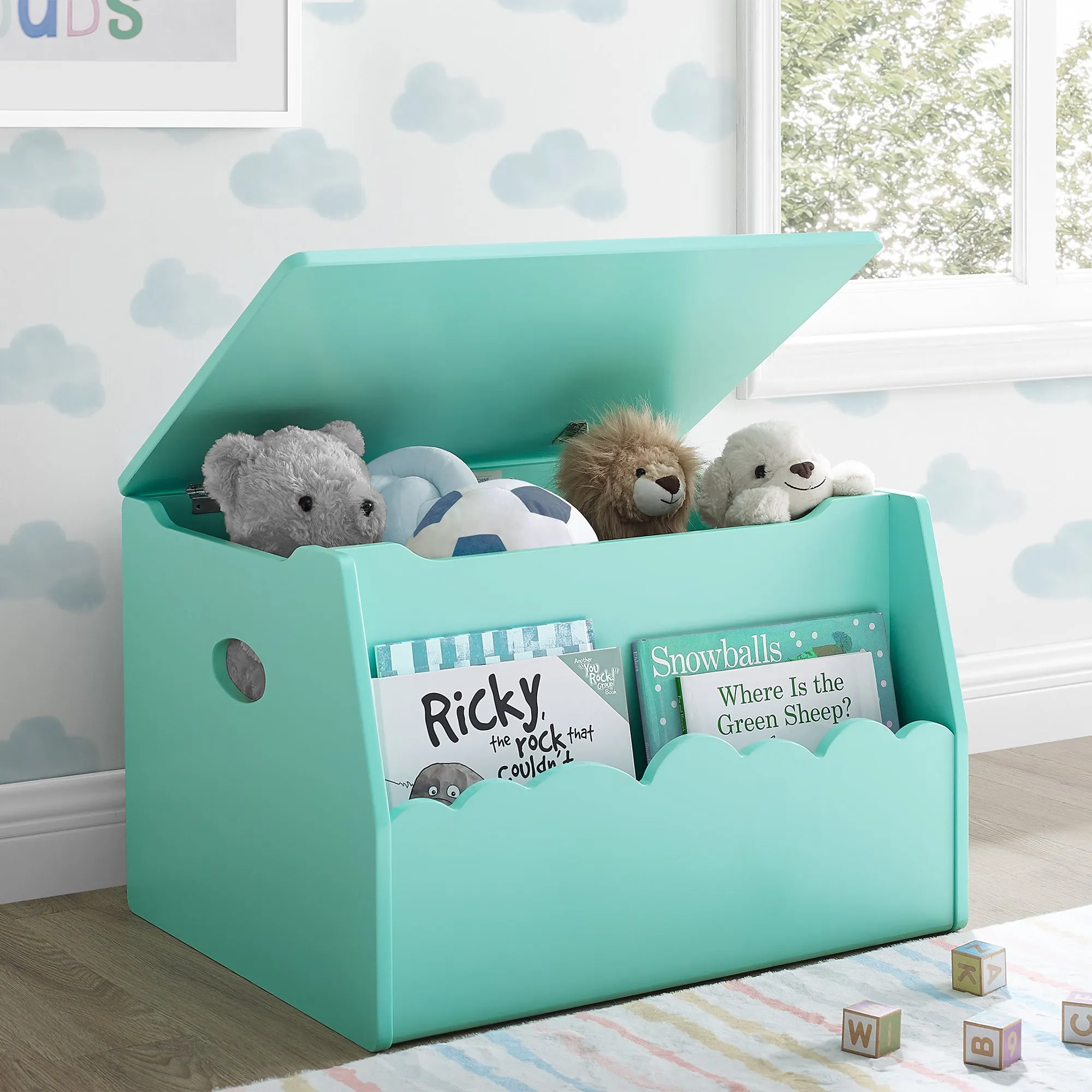 Cloud Toy Box Babykids_Delta Children_Toy Storage & Bookshelves