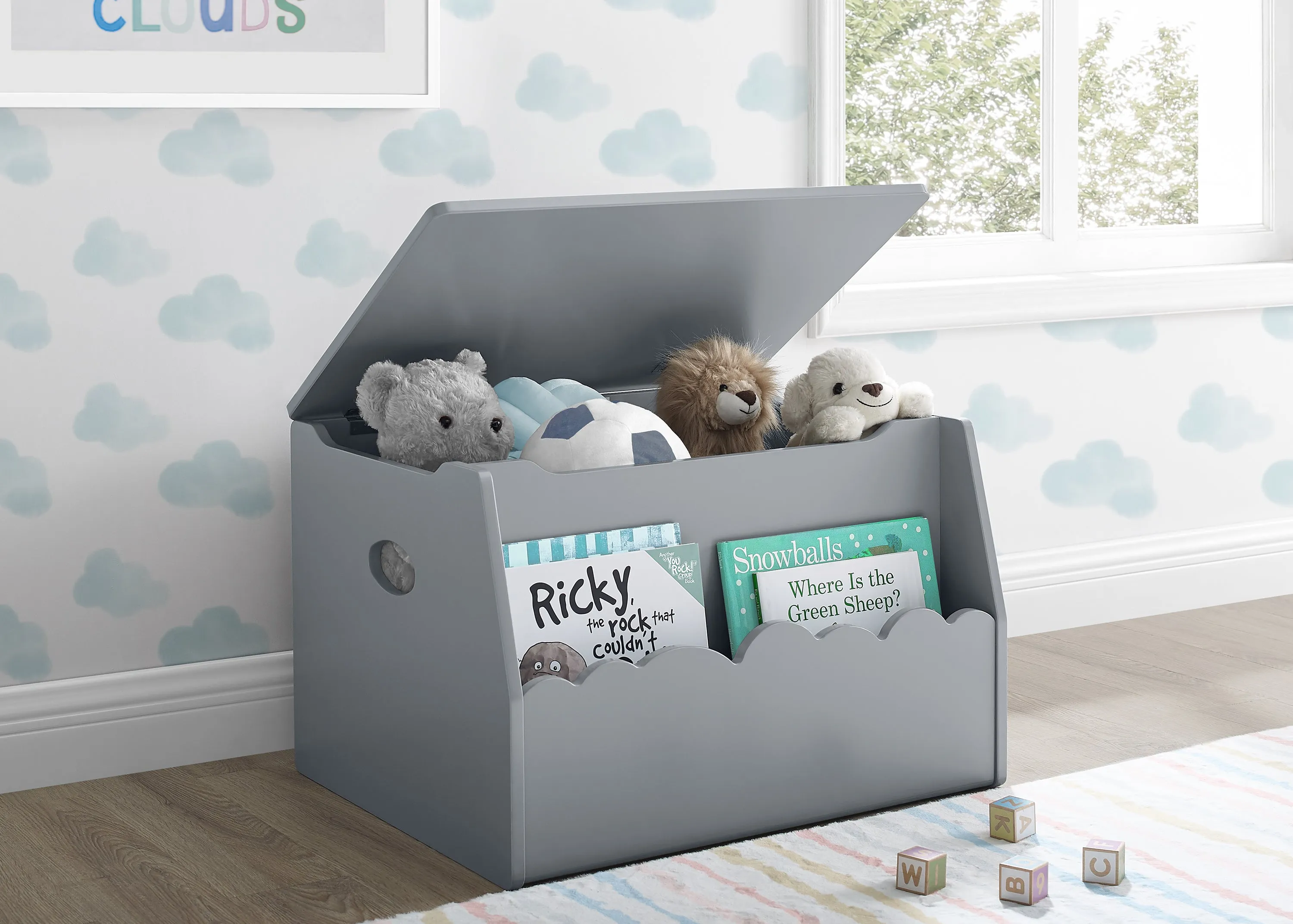 Cloud Toy Box Babykids_Delta Children_Toy Storage & Bookshelves