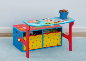 CoComelon 2-in-1 Activity Bench and Desk Babykids_Delta Children_Toy Storage & Bookshelves