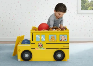 CoComelon School Bus Toy Box Babykids_Delta Children_Toy Storage & Bookshelves