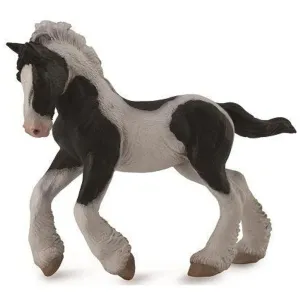 Collecta Toys CollectA | Gypsy Foal Black & White Piebald (M)