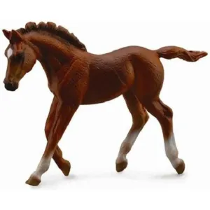 Collecta Toys CollectA | Thoroughbred Foal Walk - Chestnut (M)