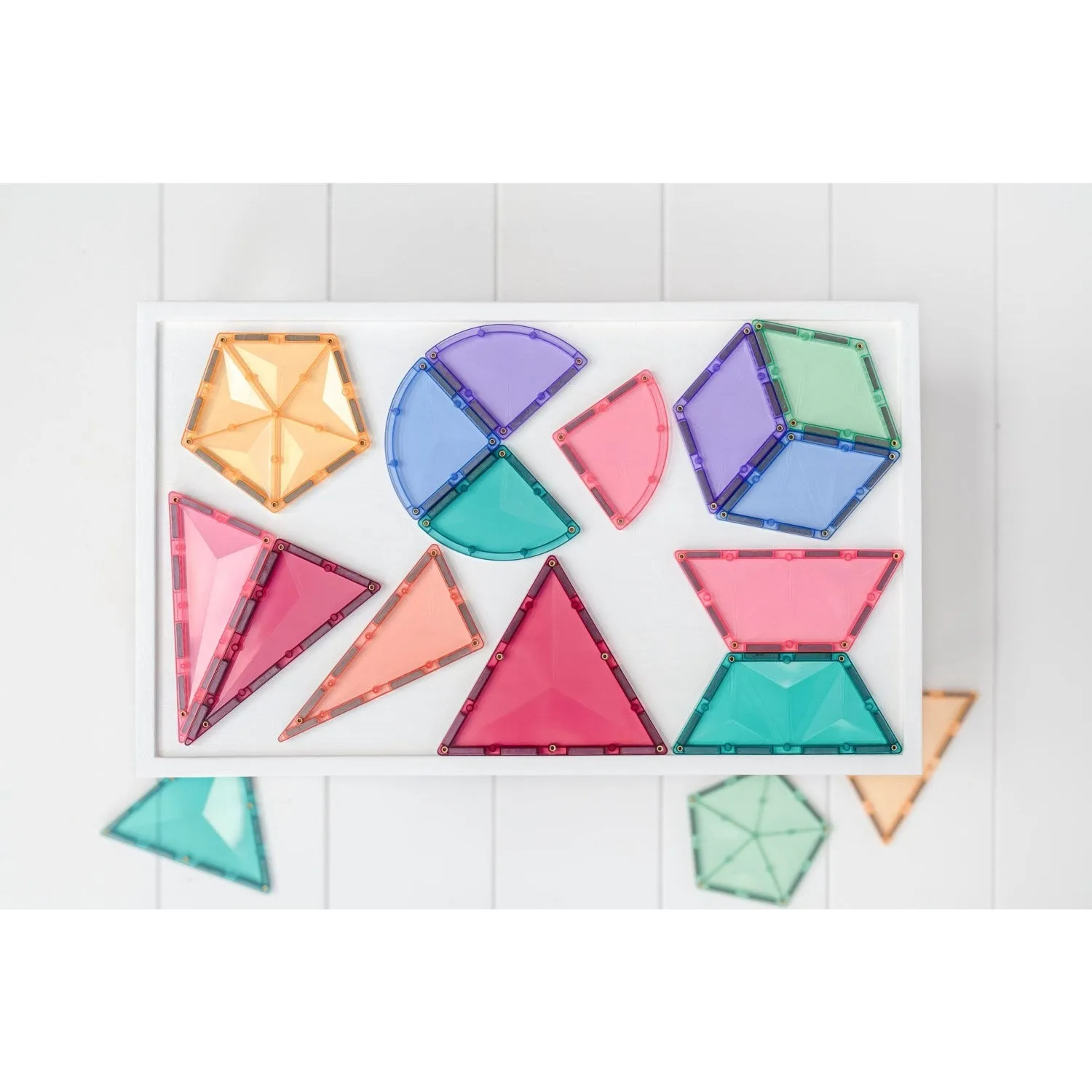Connetix Pastel Shape Expansion Pack 48 Pieces