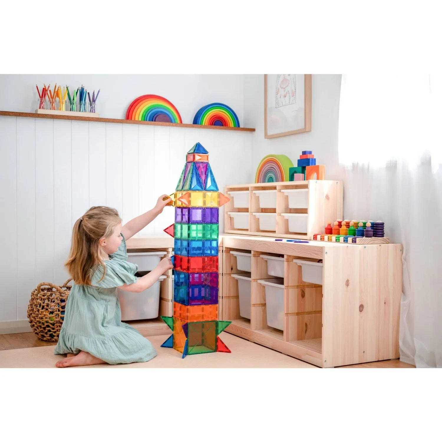 Connetix Rainbow Creative Pack 102 Pieces