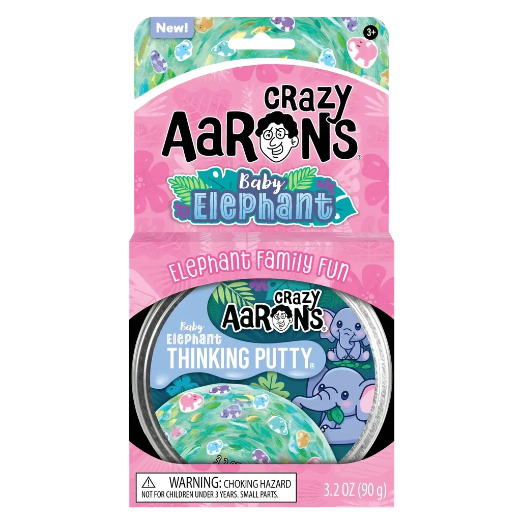 Crazy Aaron's Toys Baby Elephant
