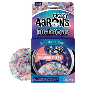Crazy Aaron's Toys Birthstone Putty