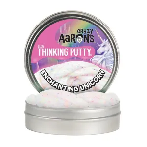 Crazy Aaron's Toys Glow Thinking Putty - Enchanting Unicorn