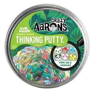 Crazy Aaron's Toys Hide Inside Thinking Putty - Jumbled Jungle