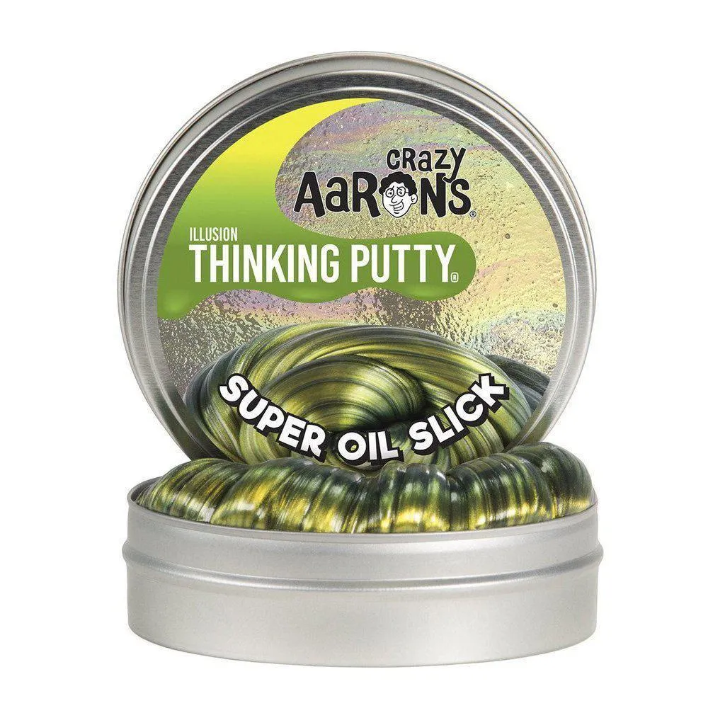 Crazy Aaron's Toys Illusion Thinking Putty - Super Oil Slick