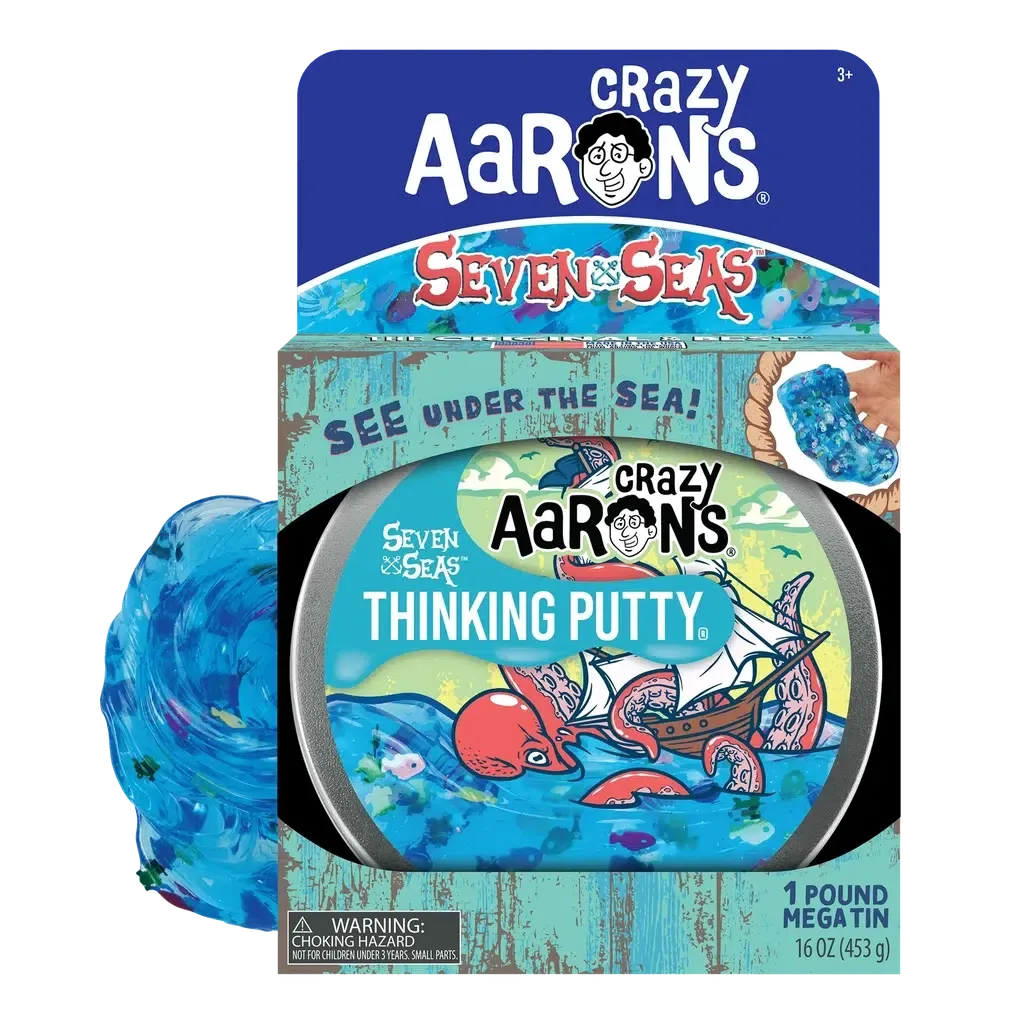 Crazy Aaron's Toys Mega Thinking Putty - Seven Seas