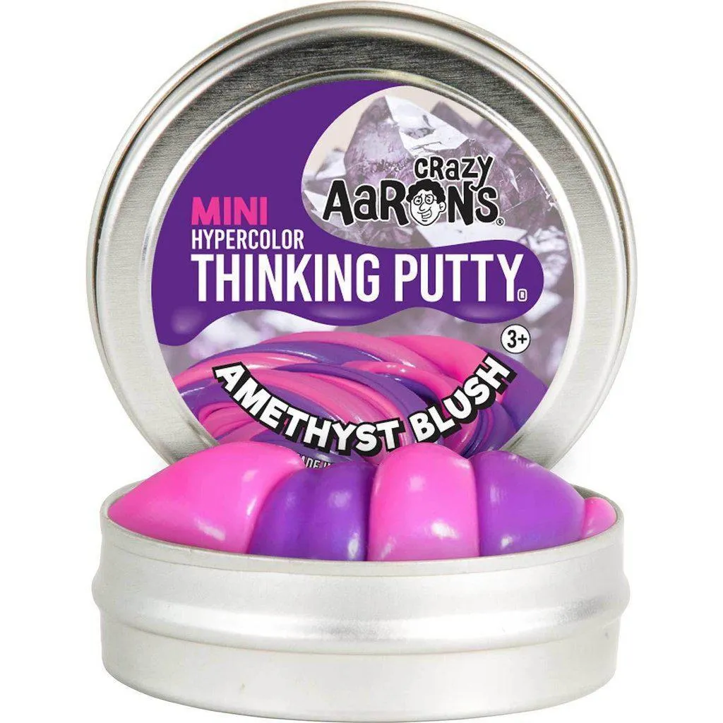 Crazy Aaron's Toys Mini Thinking Putty - Amethyst Blush