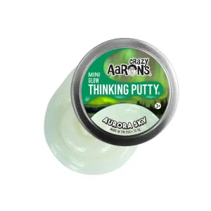 Crazy Aaron's Toys Mini Thinking Putty - Aurora Sky