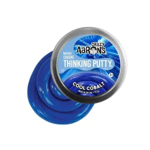 Crazy Aaron's Toys Mini Thinking Putty - Cool Cobalt