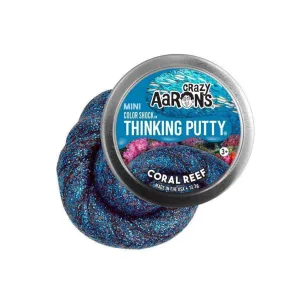 Crazy Aaron's Toys Mini Thinking Putty - Coral Reef