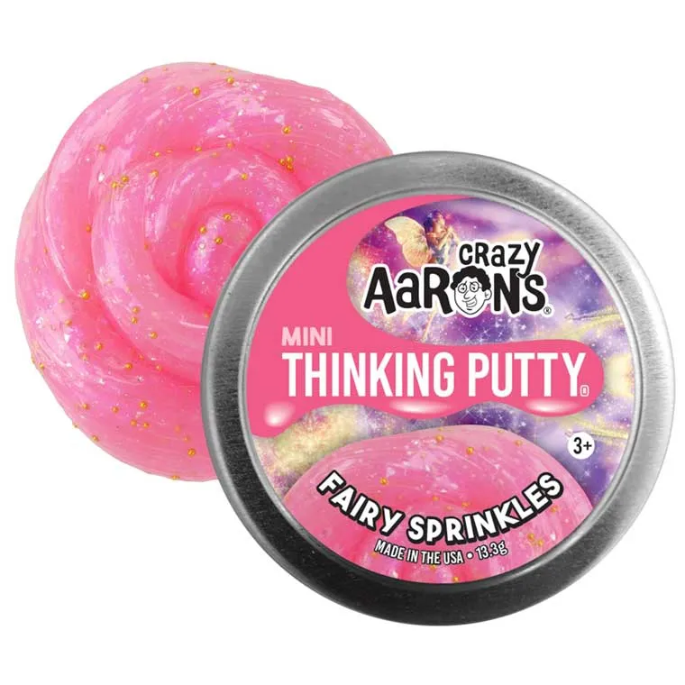 Crazy Aaron's Toys Mini Thinking Putty - Fairy Sprinkles