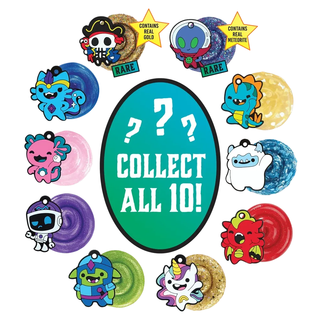 Crazy Aaron's Toys Mini Thinking Putty - Lost Treasure Guardians
