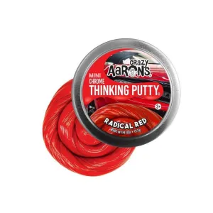 Crazy Aaron's Toys Mini Thinking Putty - Radical Red