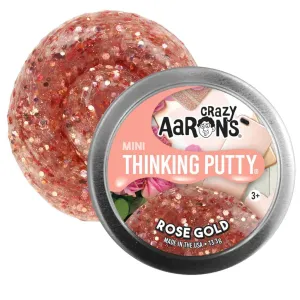 Crazy Aaron's Toys Mini Thinking Putty - Rose Gold