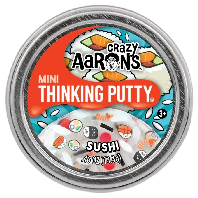 Crazy Aaron's Toys Mini Thinking Putty - Sushi